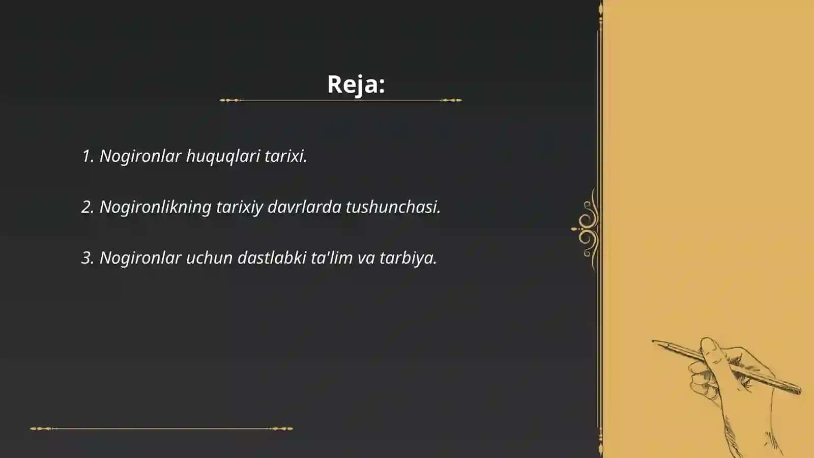 Nogironlar boği yaratilishi tarixi 2