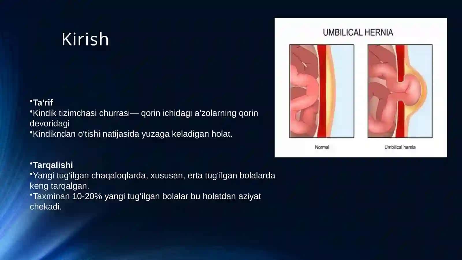 Bolalar xirurgiyasi fanidan 2