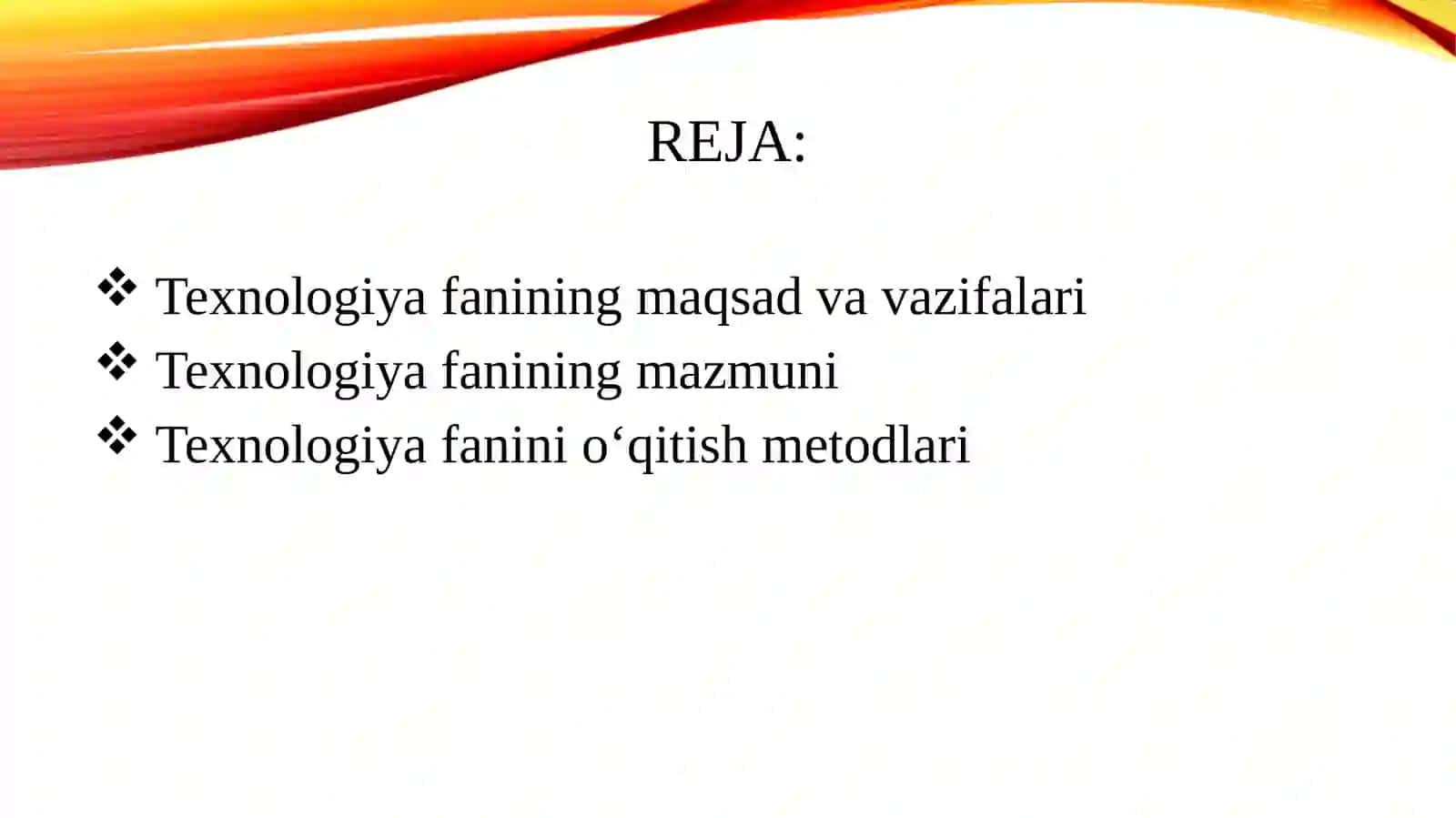 Oliy va o‘rta maxsulot so‘ta'limda texnologiya fanini o‘qitish metodikasi 2