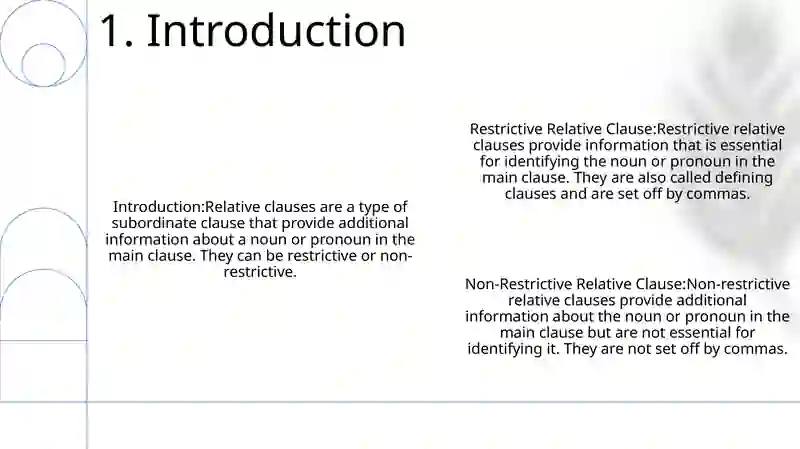 Relative Clause 2