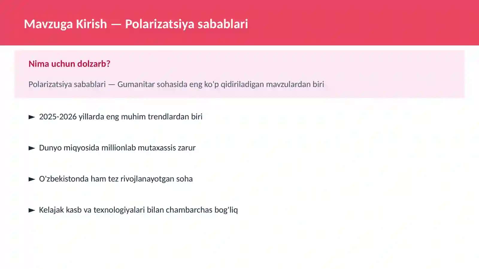 Polarizatsiya sabablari 2