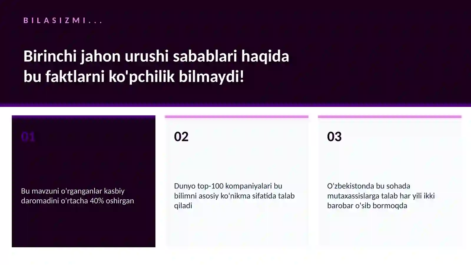 Birinchi jahon urushi sabablari 2