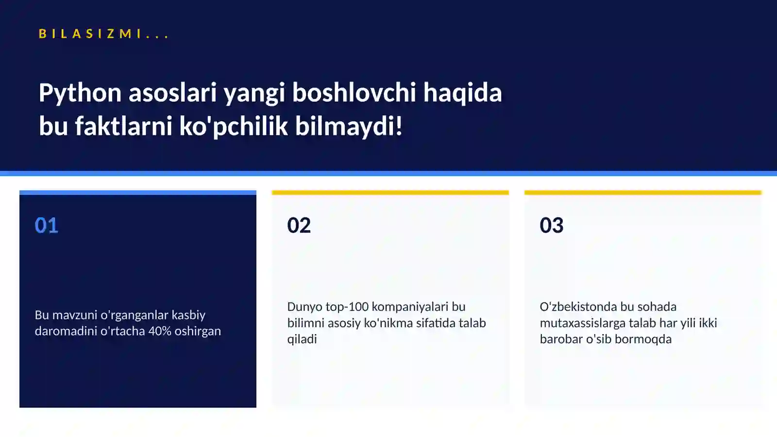 Python asoslari yangi boshlovchi 2