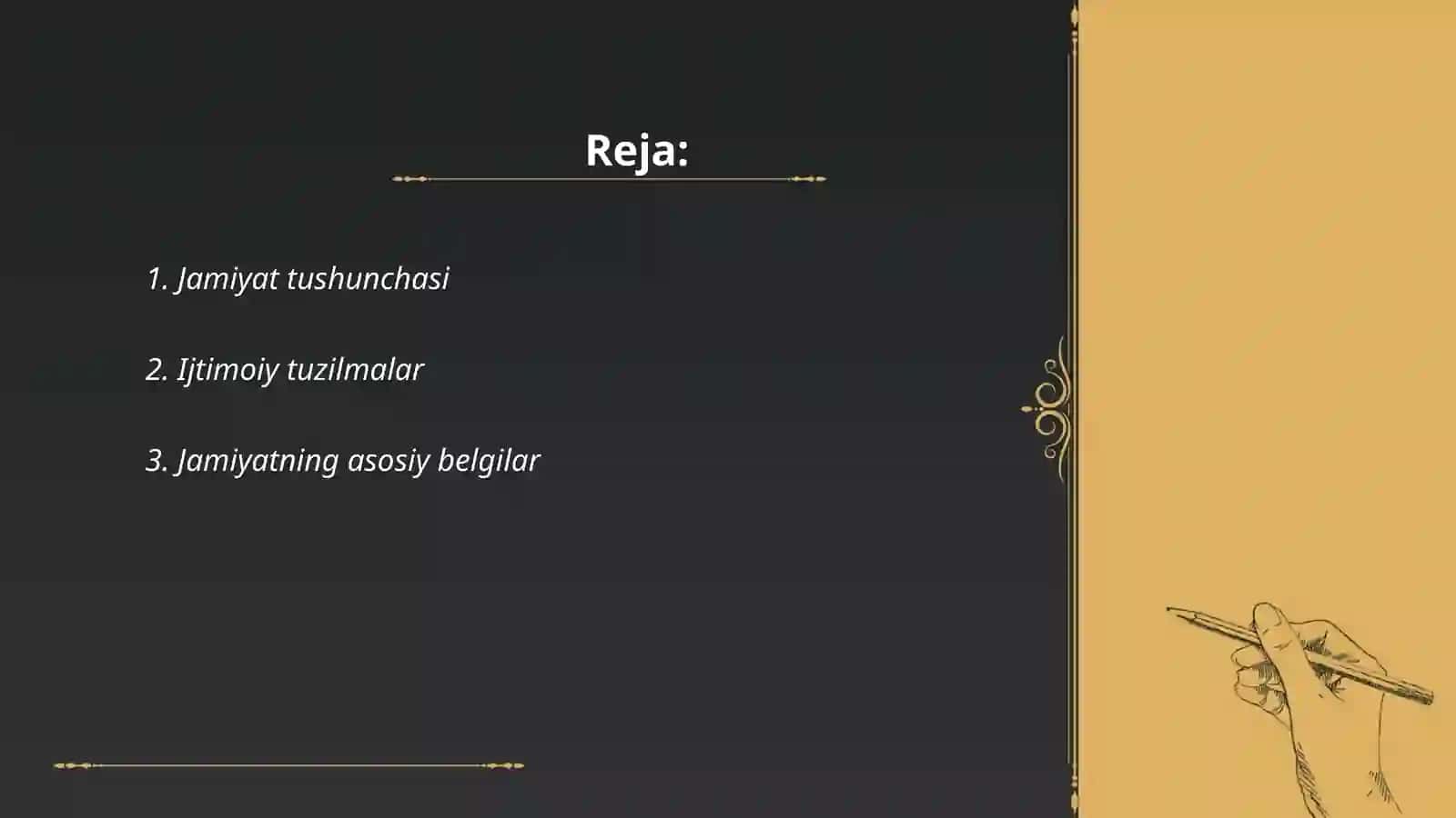 Jamiyat tushunchasi.Jamiyatning nazariy modeli va real jamiyat 2