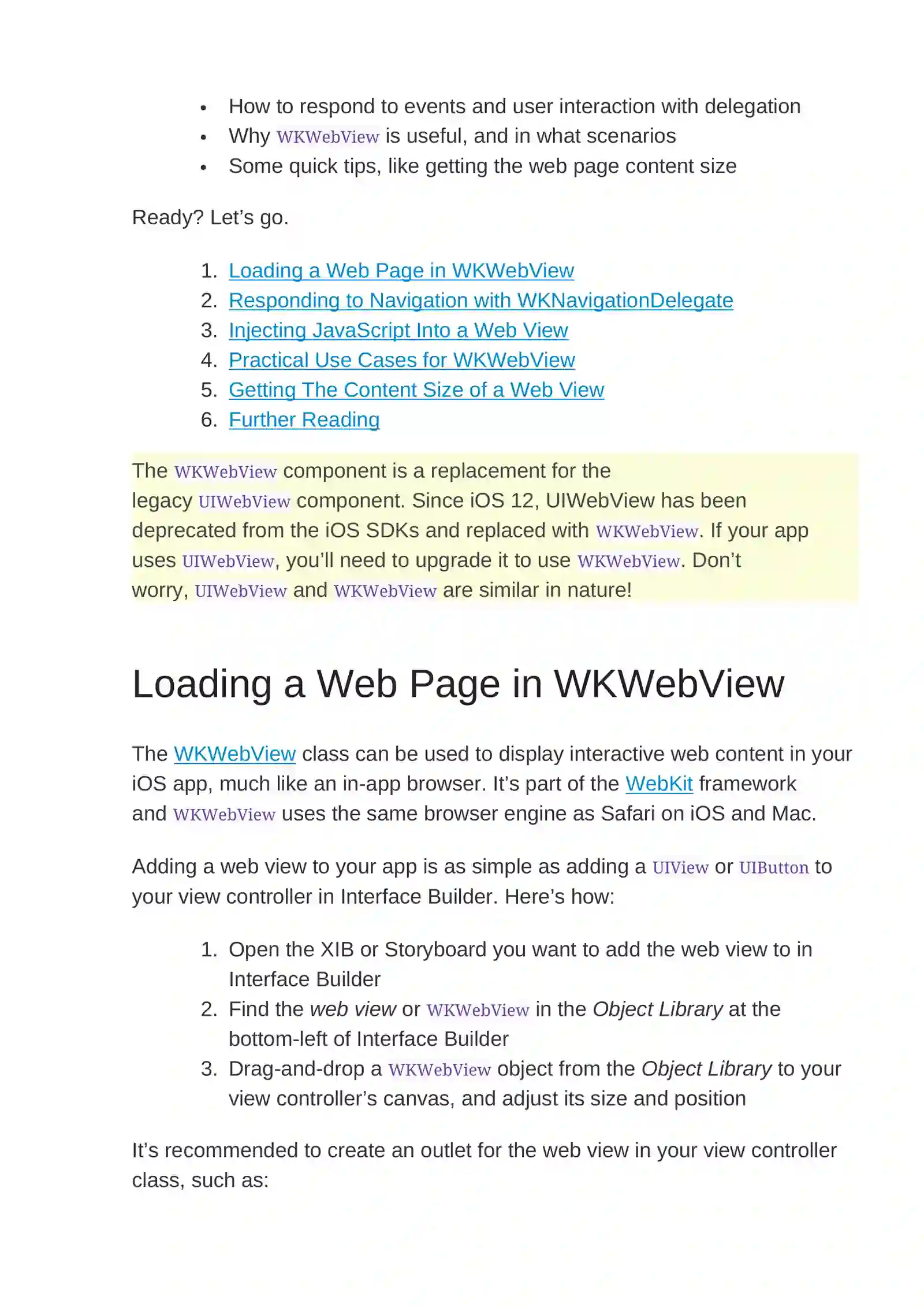 Xcode orqali Web View bilan ishlash 2