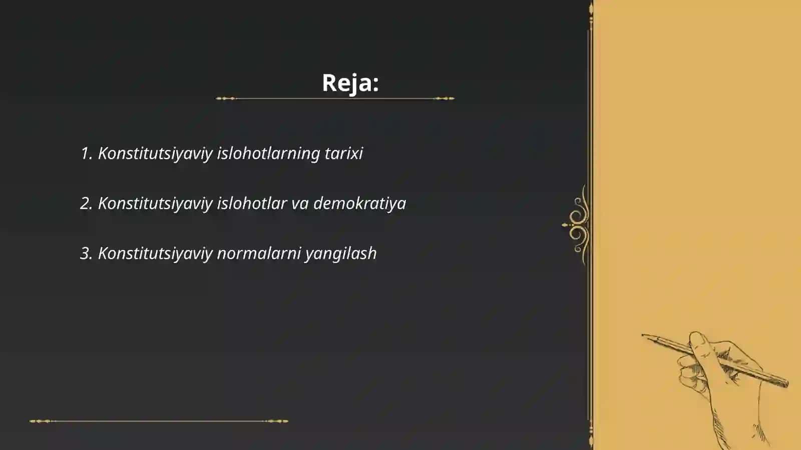 Konstitutsiyaviy islohotlar hamda ularning mazmun-mohiyati 2