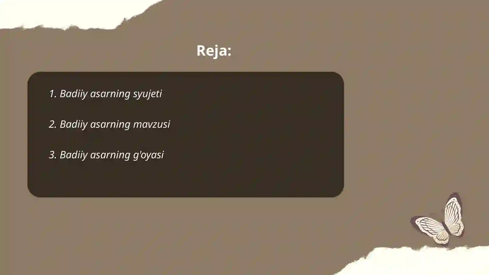 Badiiy Asar Kompozitsiyasi 2