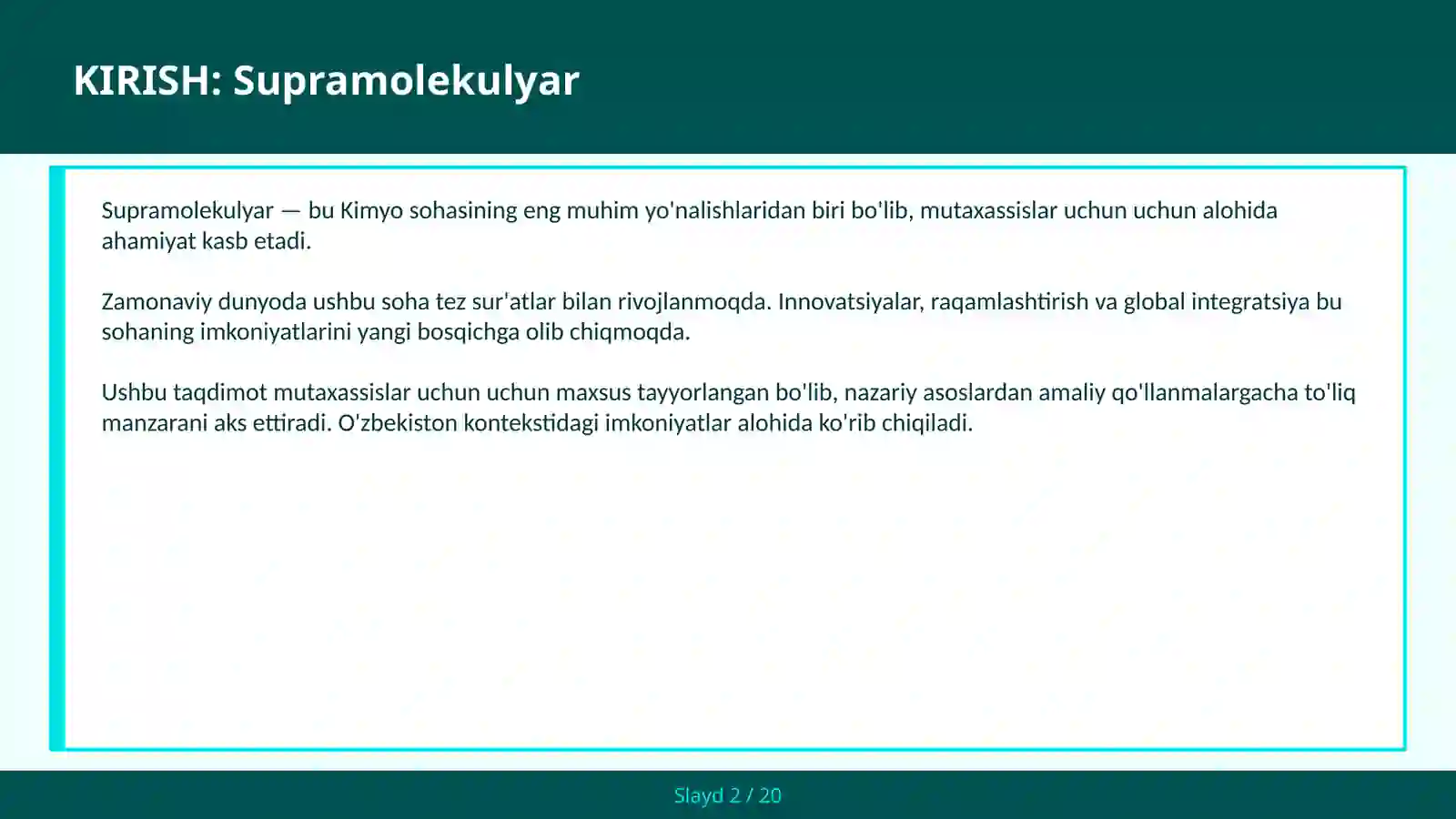 Supramolekulyar 2
