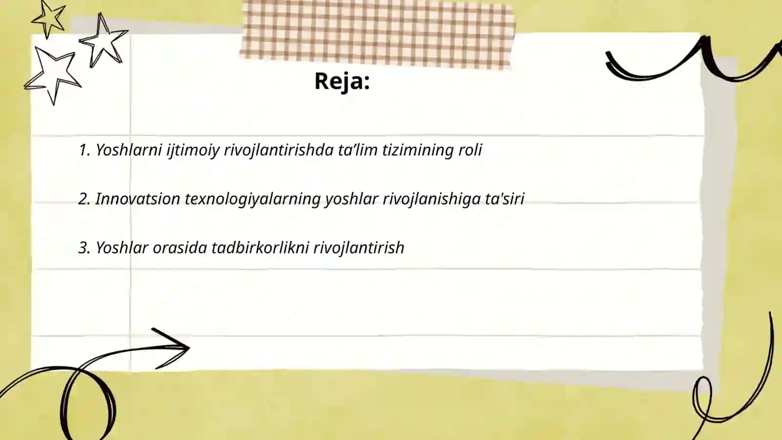 Yangi taraqqiyot davrida yoshlarni ijtimoiy rivojlantirish 2