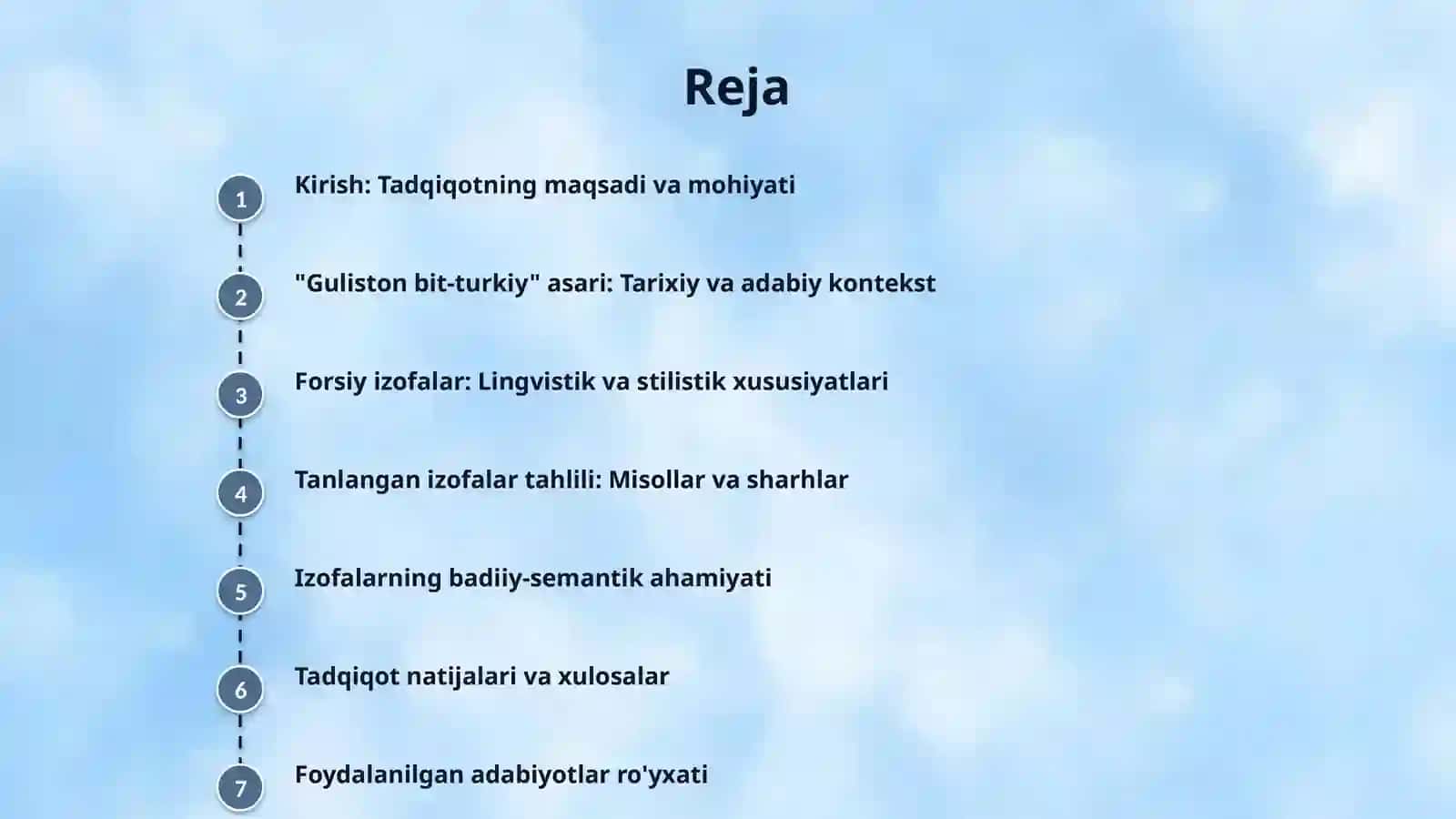 "Guliston bit-turkiy" matnidagi forsiy izofalar yuzasidan tahliliy ma'lumotnoma tayyorlash 2