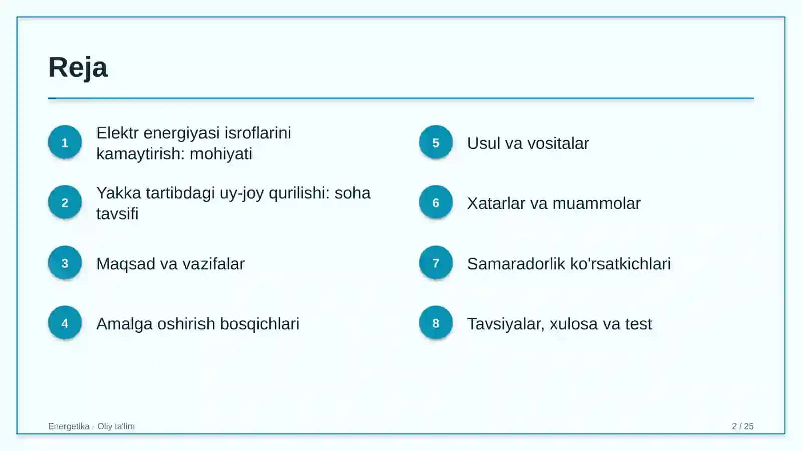 yakka tartibdagi uy joy qurilishida elektr energiyasi isroflarini kamaytirish 5934 2
