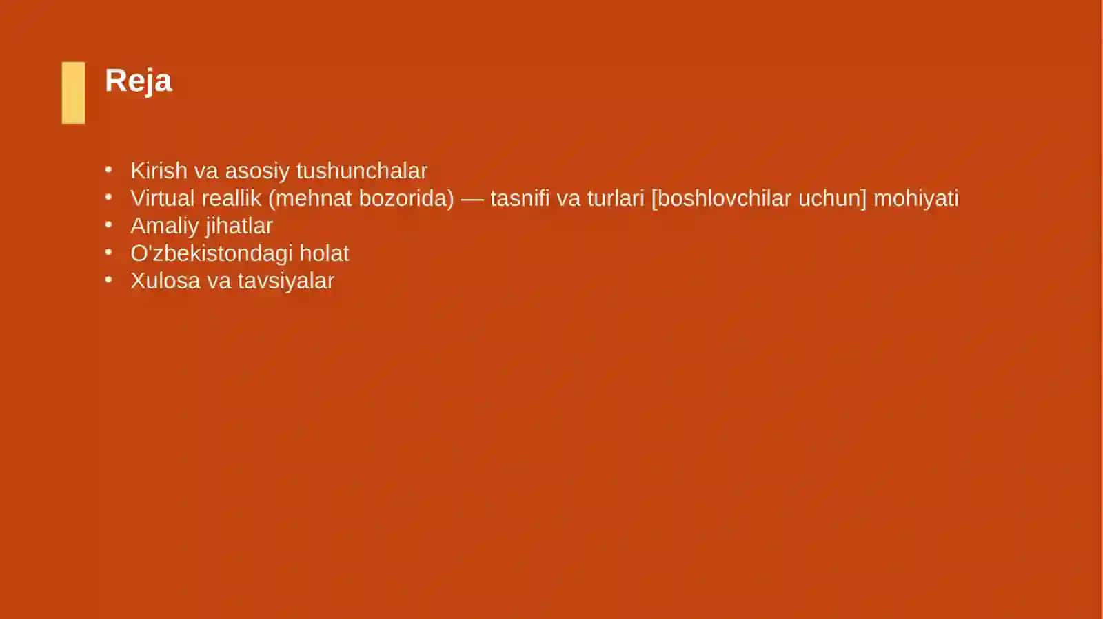 Virtual reallik (mehnat bozorida) — tasnifi va turlari [boshlovchilar uchun] 2