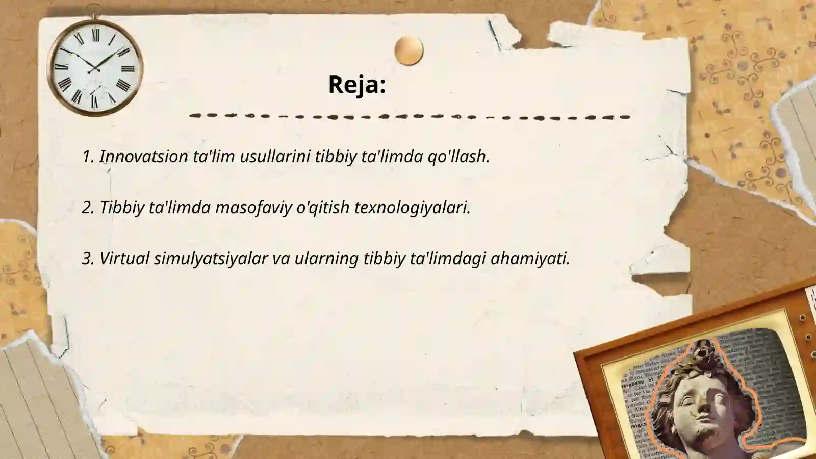 Tibbiy taʼlimda zamonaviy pedagogik texnologiyalarning qoʻllanilishi 2