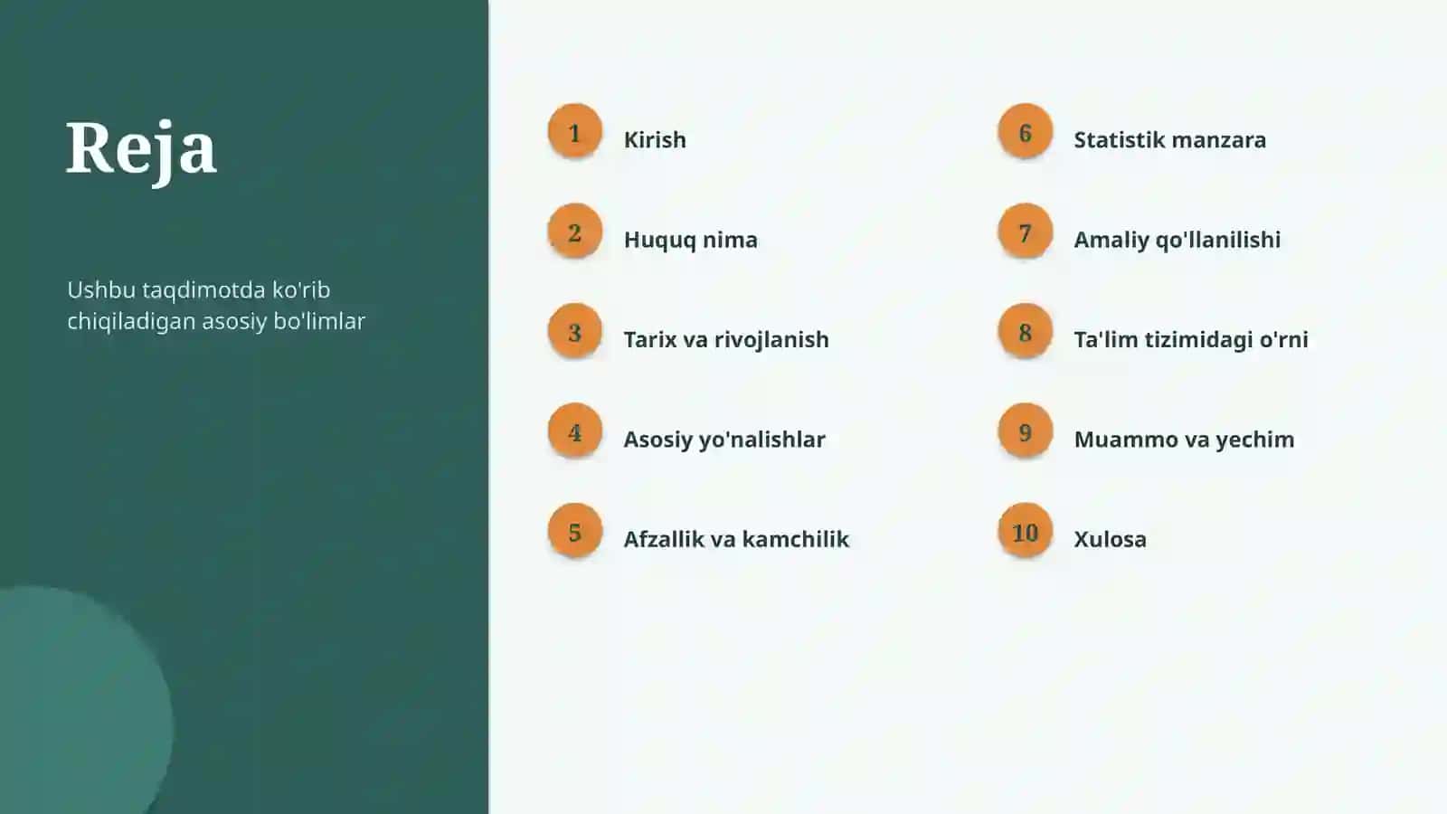Ta'lim Tizimida Huquq 2