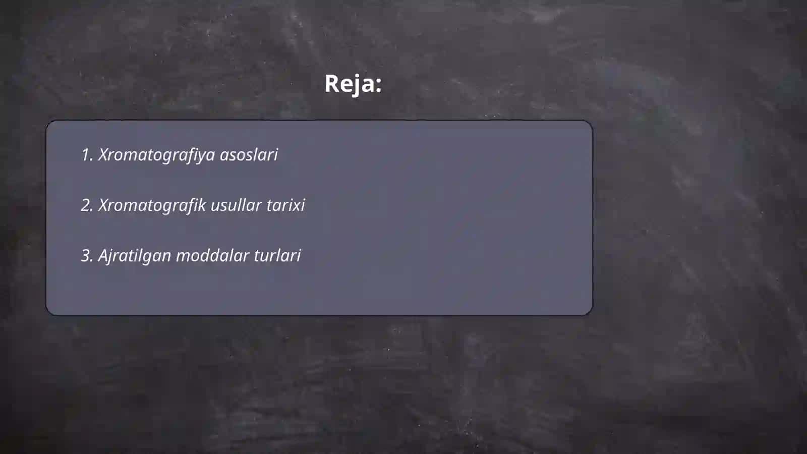 Xromotografiya usullari printsipi 2