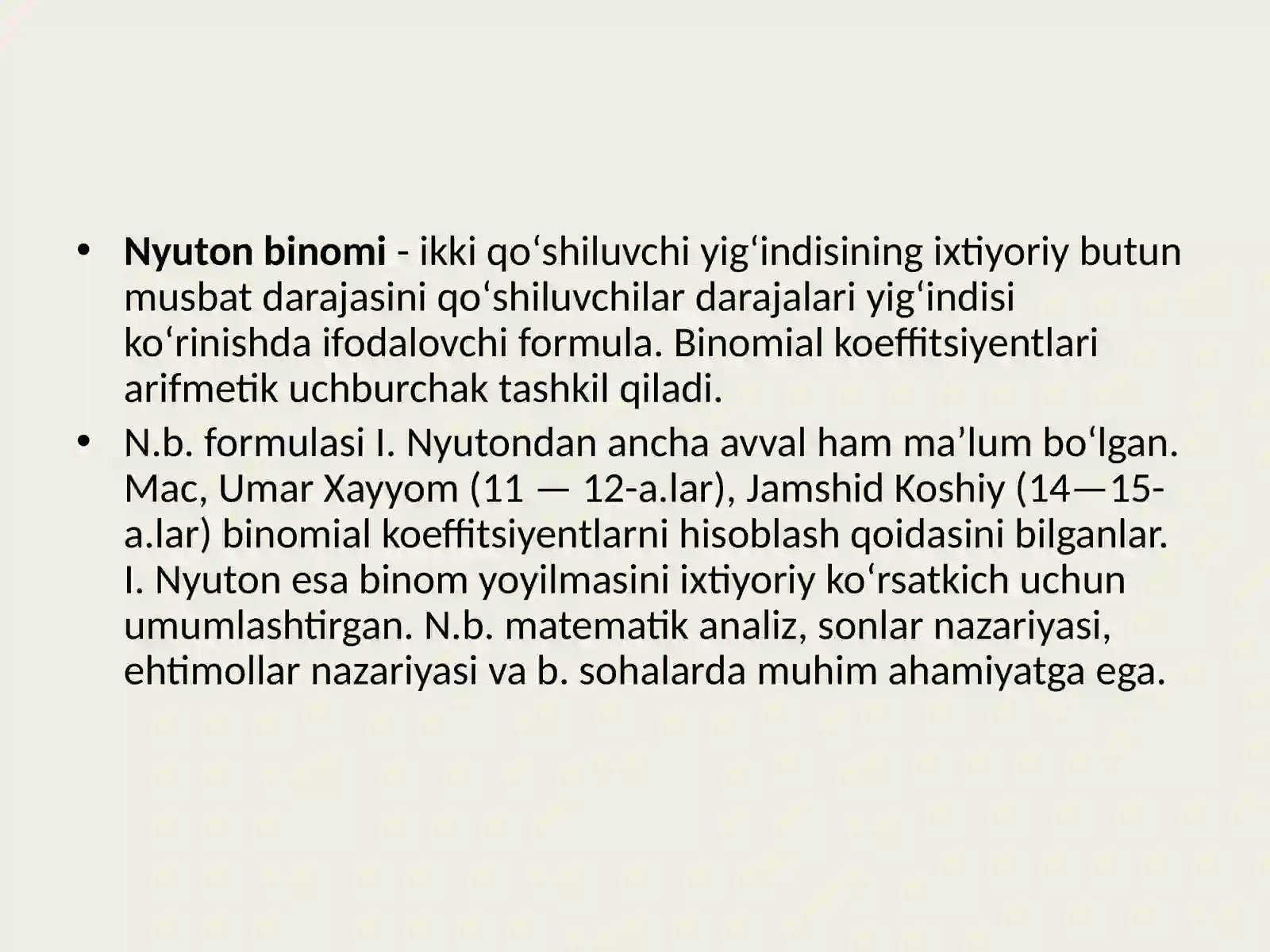 Nyutonbinomi 2