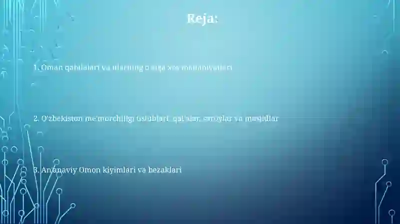Omanimlar va ularning turlari 2