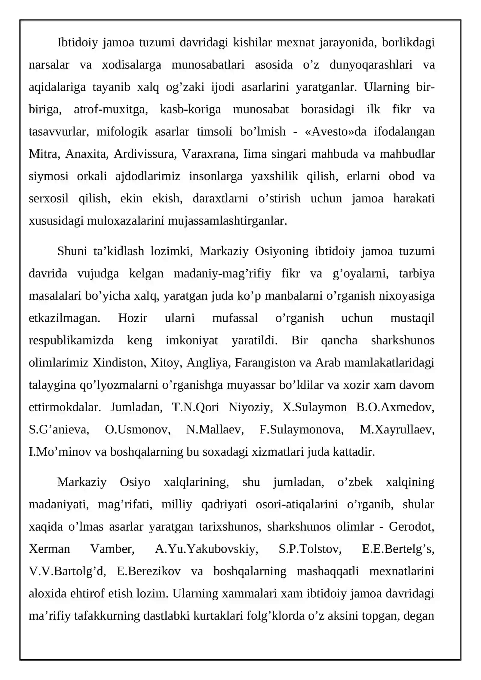 Eng qadimgi yodgorliklarda ta’lim-tarbiya masalalari 2