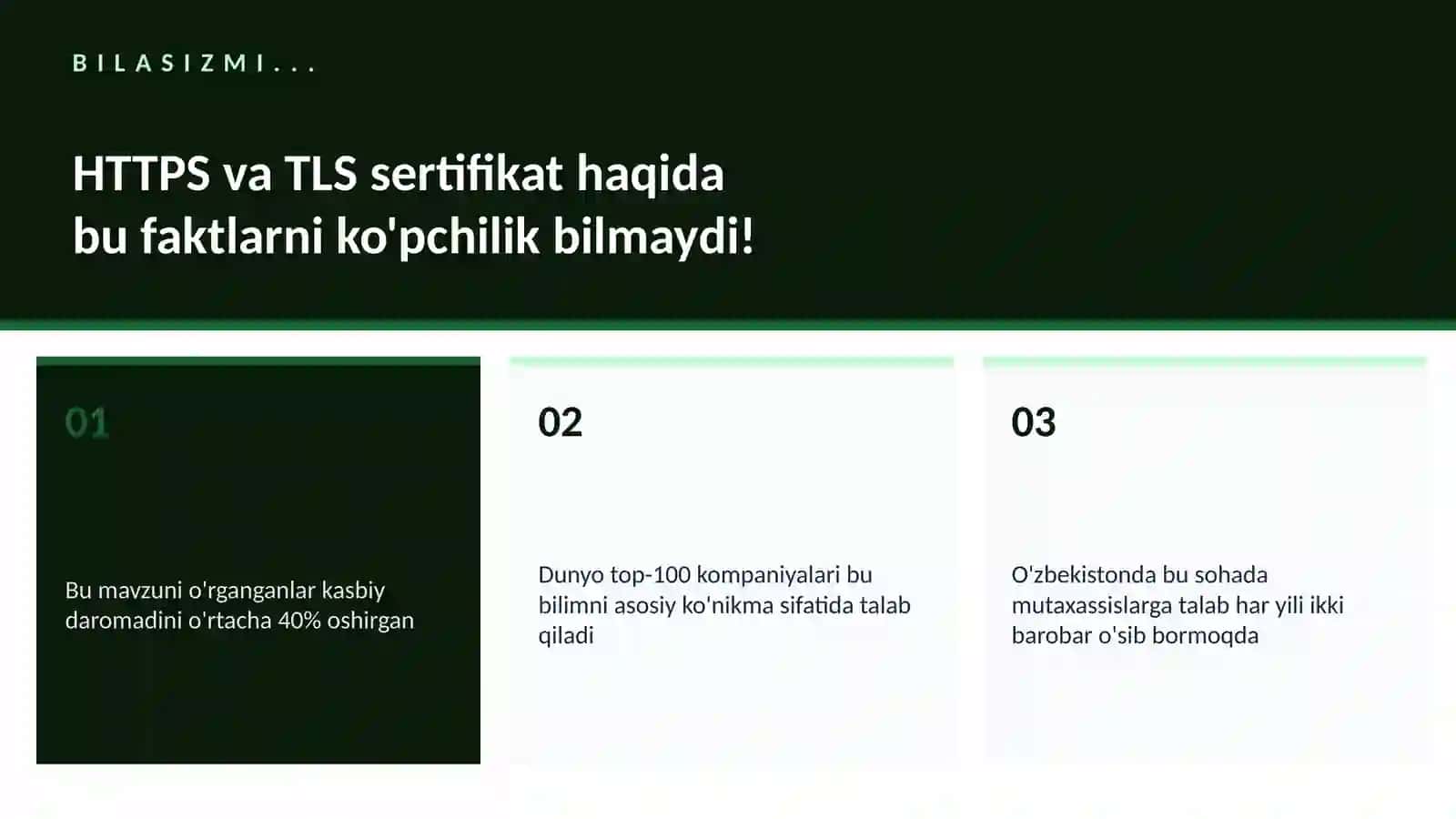 HTTPS va TLS sertifikat 2