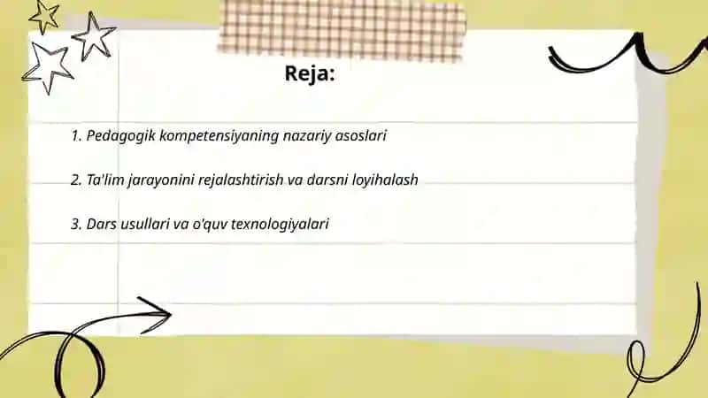 Pedagogik kompetensiya 2