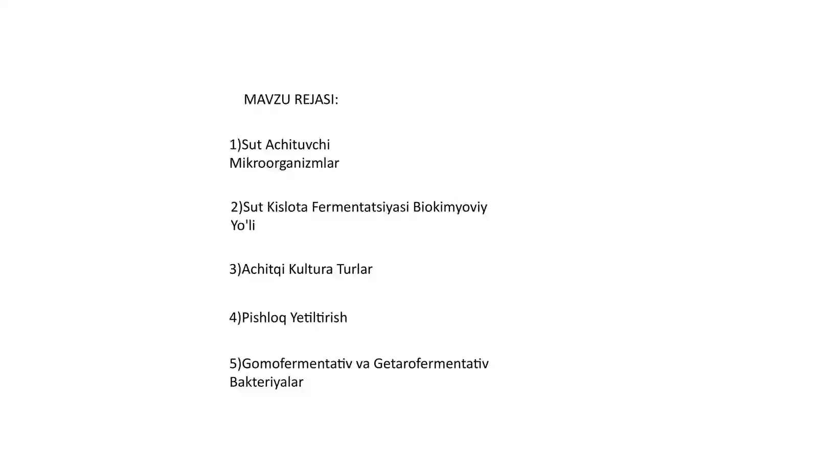 Sut Achituvchi Mikroorganizmlar 2