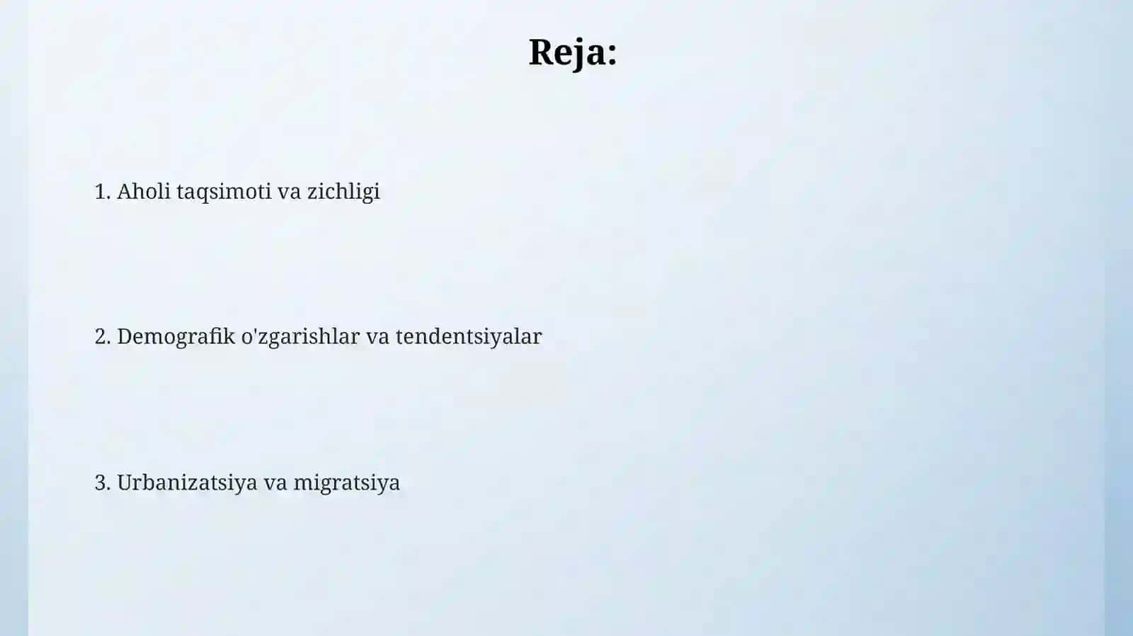 Arab mamlakatlarining aholi geografiyasi 2