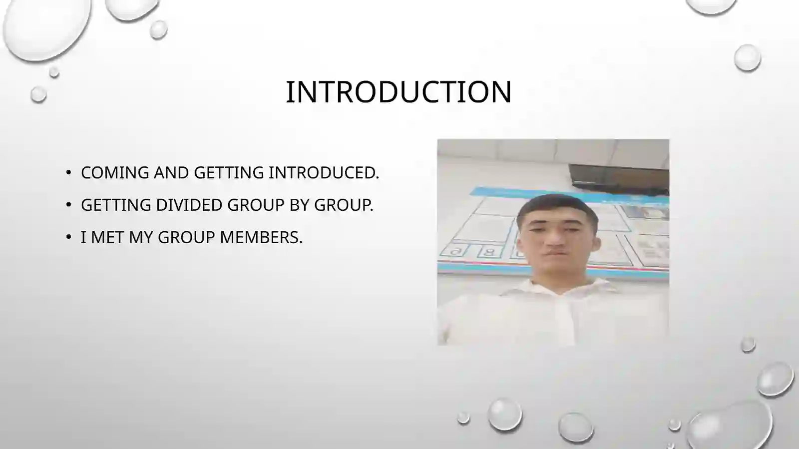 Internship slide 2