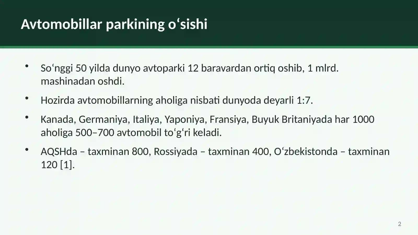 AVTOBENZINLARNING VA ULARNING DVIGATELDA YONISHINING ATROF-MUHITGA TA'SIRI 2