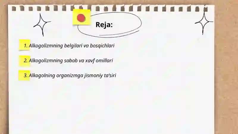 Alkogolizm belgilari va bosqichlari 2