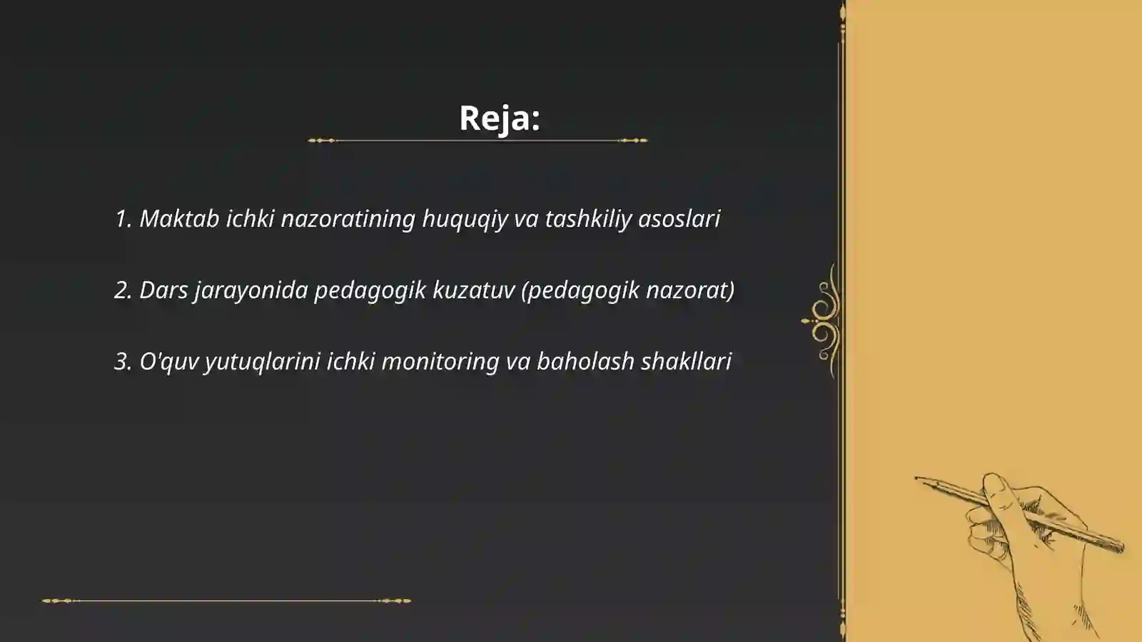 Maktabda ichki nazorat shakllari 2