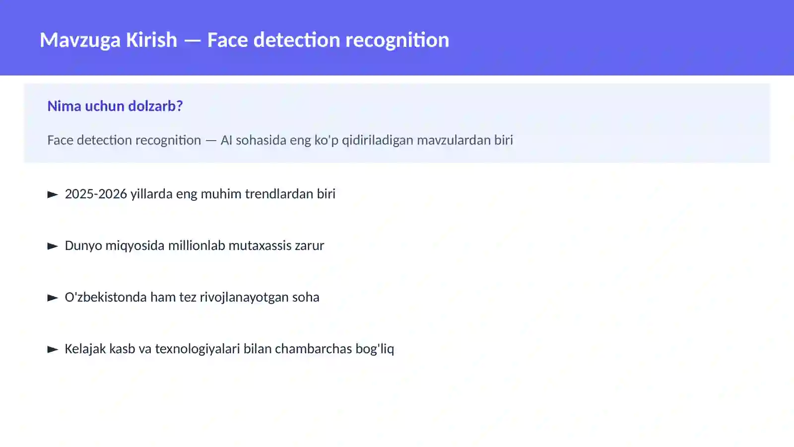 Face detection recognition 2