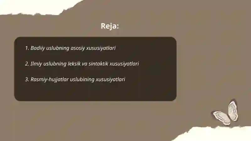 Nutqning uslubiy shakillari 2