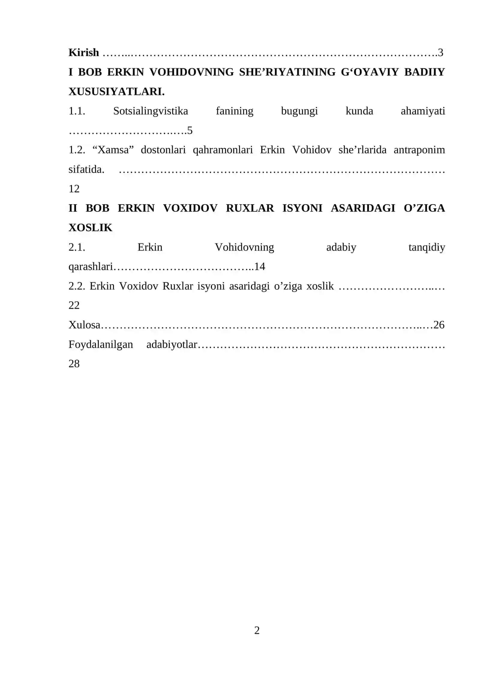 Erkin Vohidovning she’rlari tilining sotsiolingvistik tahlili 2