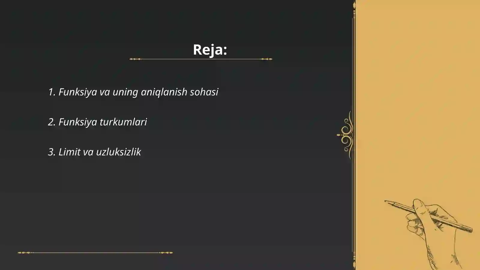 Funksiya defferensali 2