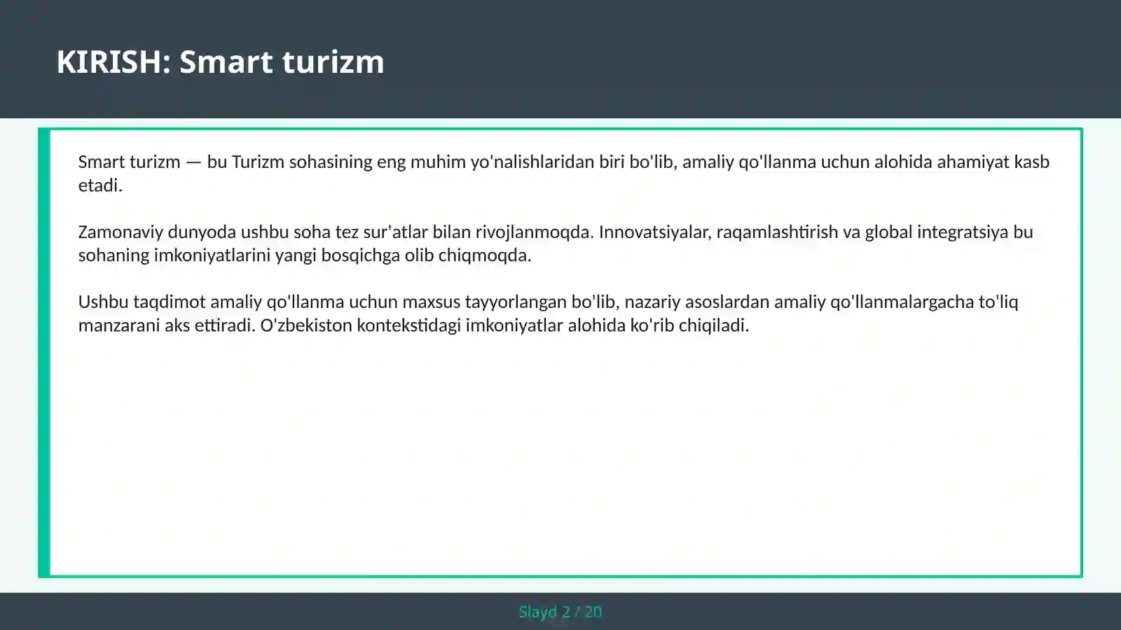 Smart turizm 2