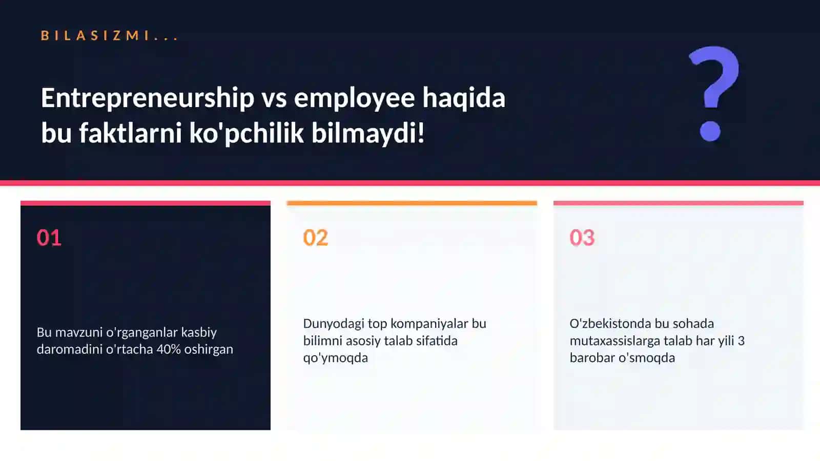Entrepreneurship vs employee 2