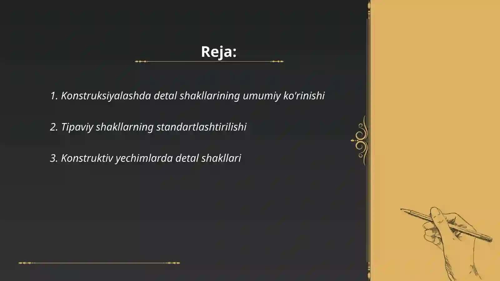 Konstruksiyalashda detallarning tipaviy shaklini ajratish 2