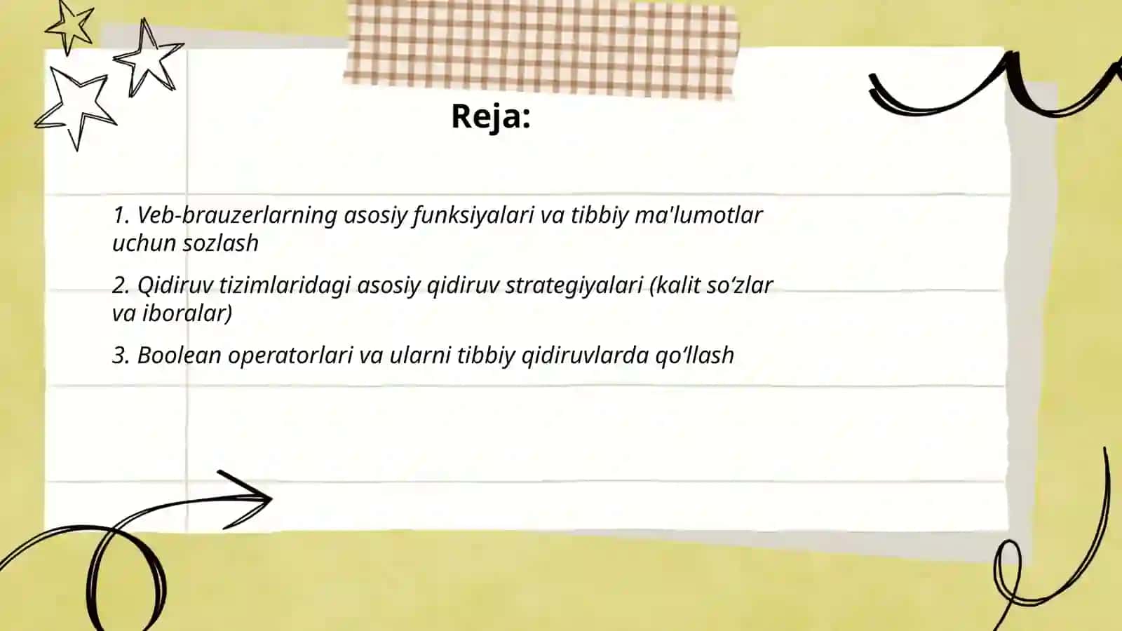 Veb-brauzerlarning asosiy funksiyalari va tibbiy ma'lumotlar uchun sozlash 2