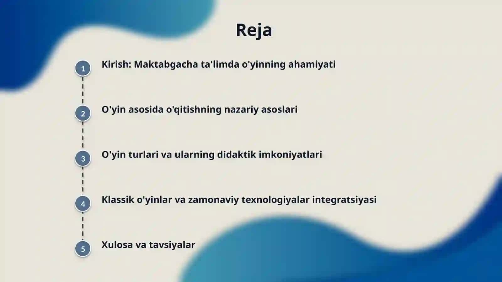 Maktabgacha ta‘limda o‘yin asosida o‘qitish. 2