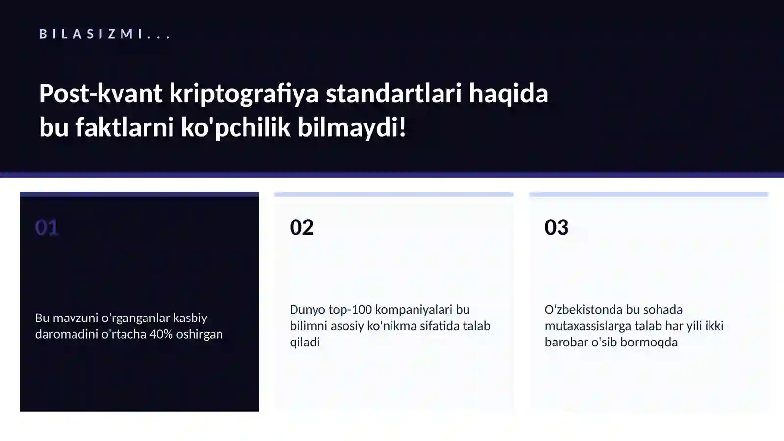 Post-kvant kriptografiya standartlari 2