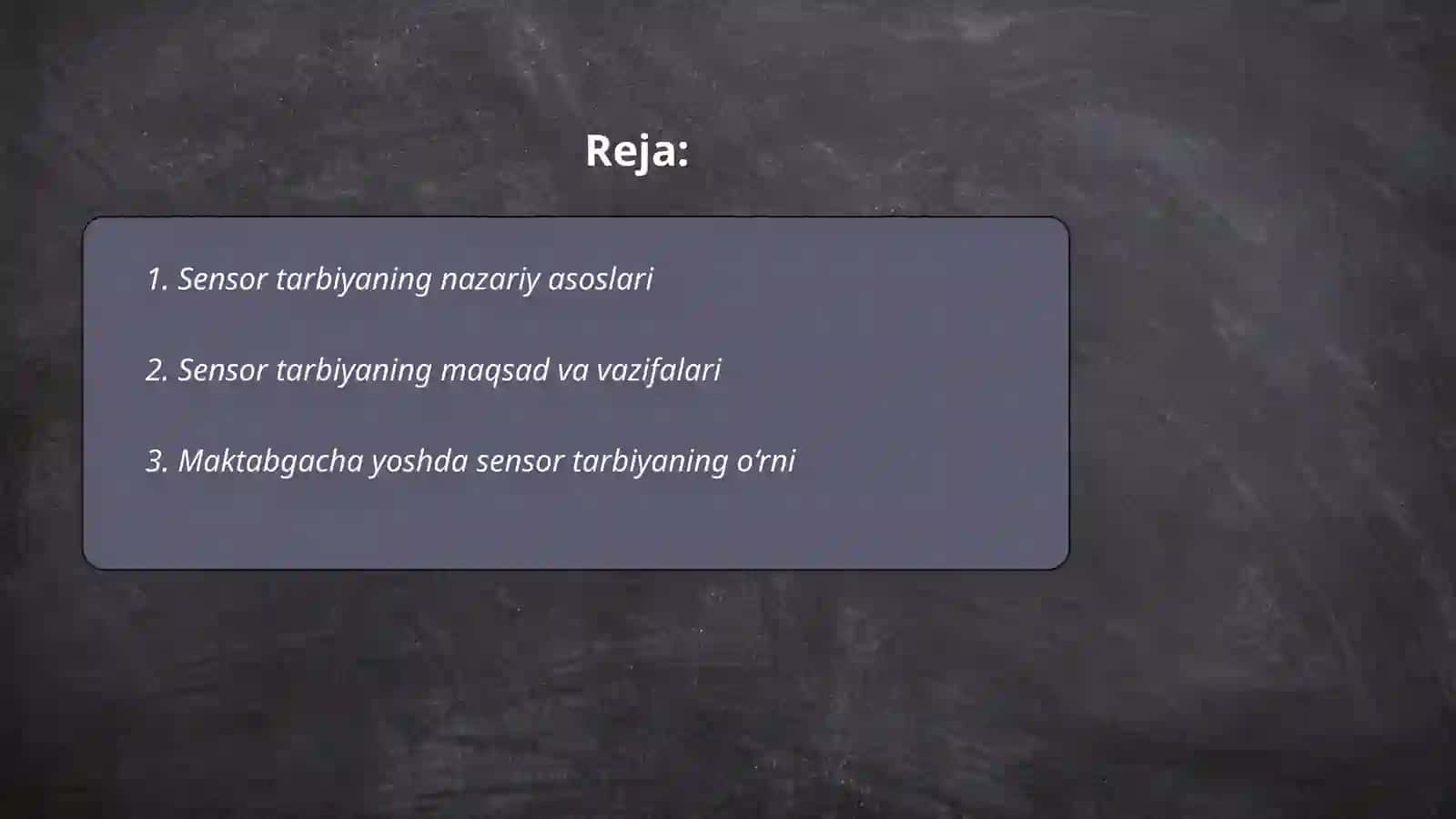 Maktabgacha yoshdagi bolalarni sensor tarbiyasi 2