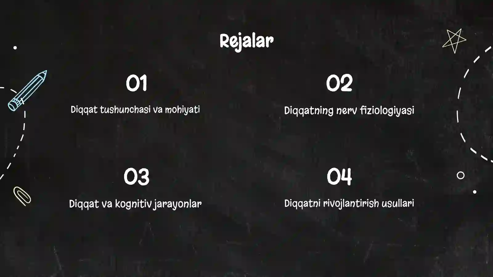 Diqqat haqida tushuncha va nerv fiziologik asoslari 2