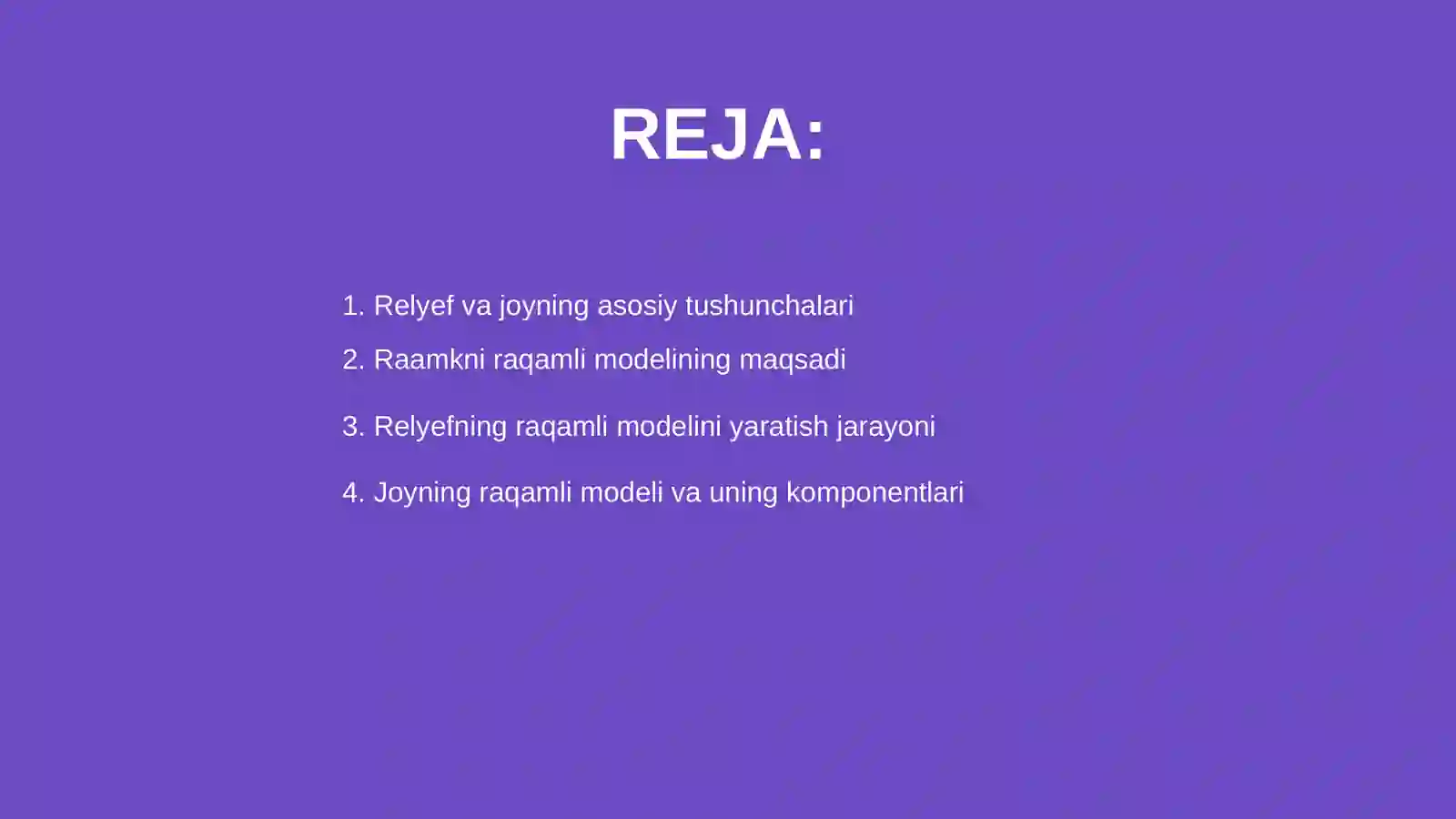 Relyefning va joyning raqamli modelari qanday farq qiladi 2