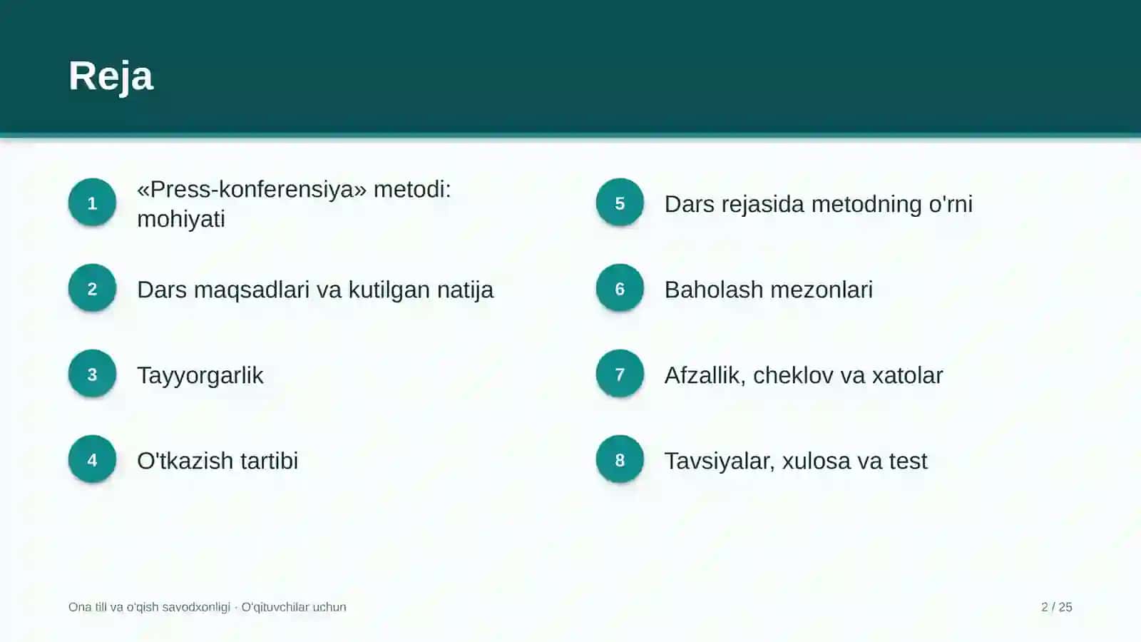 ona tili va o'qish savodxonligi darslarida press konferensiya metodidan foydalanish 6763 2