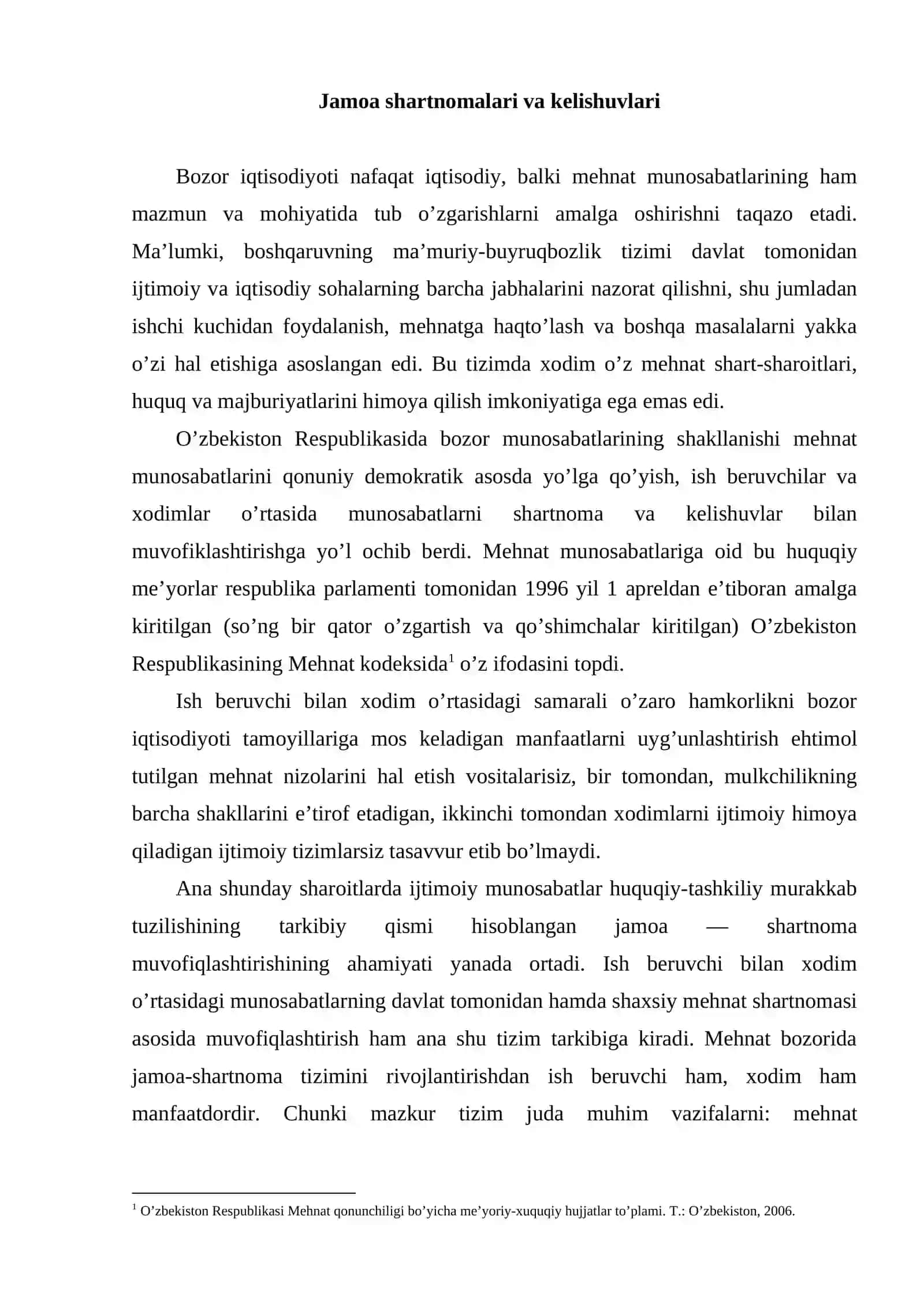 Personalning huquq va majburiyatlari 2