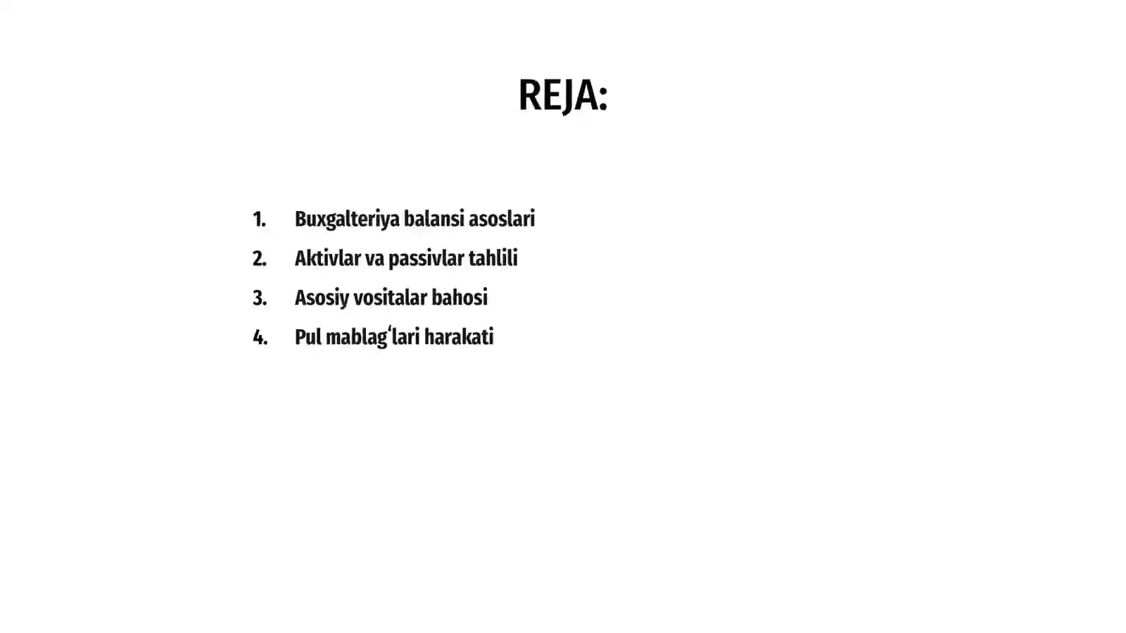 Buxgalteriya balansi koʻrsatkichlari tahlili 2