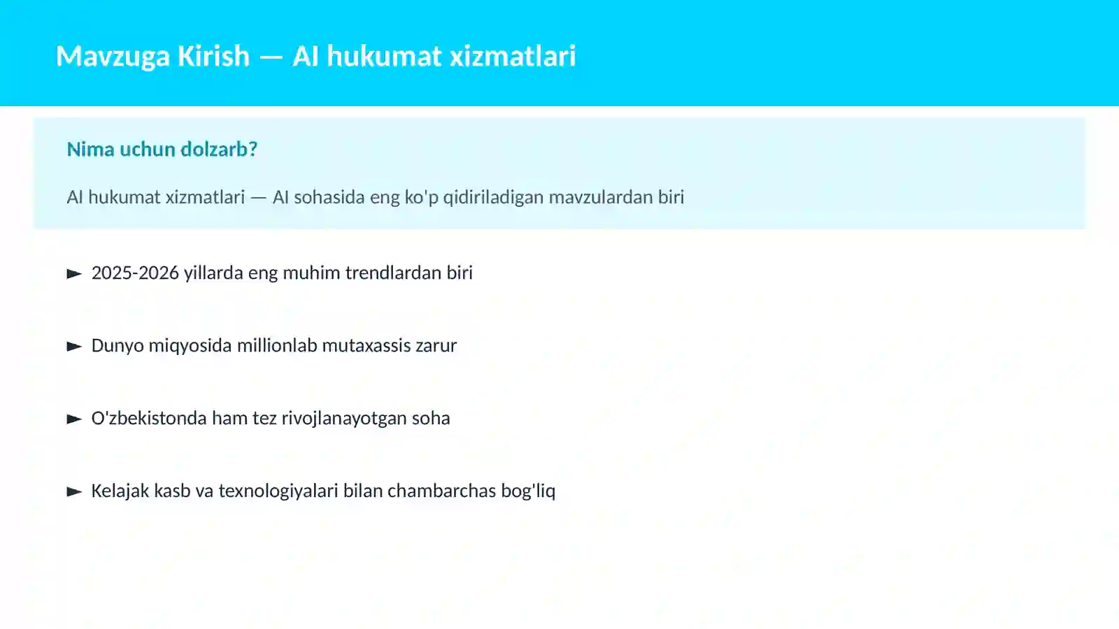 AI AMALIY SOHALARDA 2