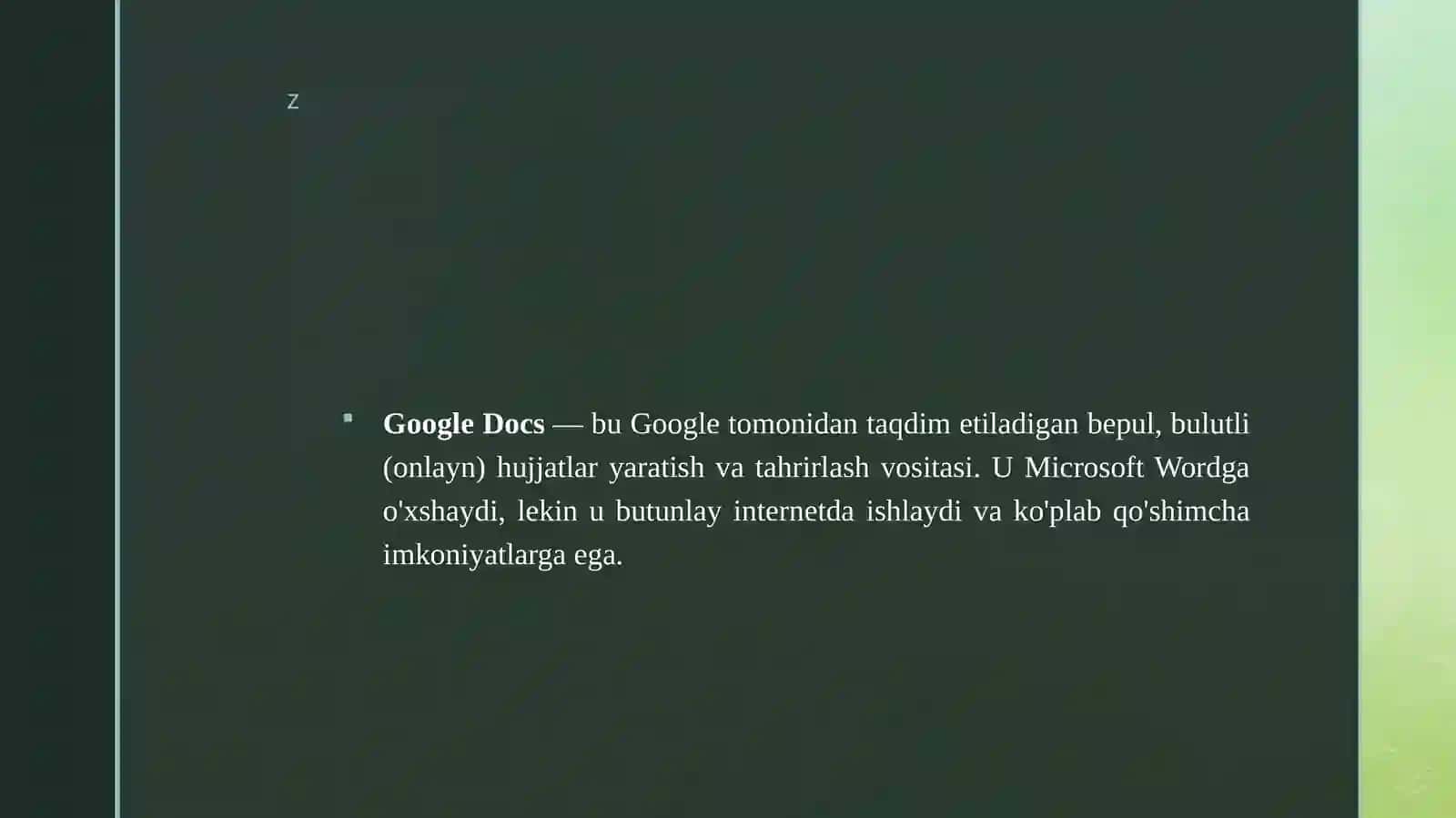 Google Docs 2