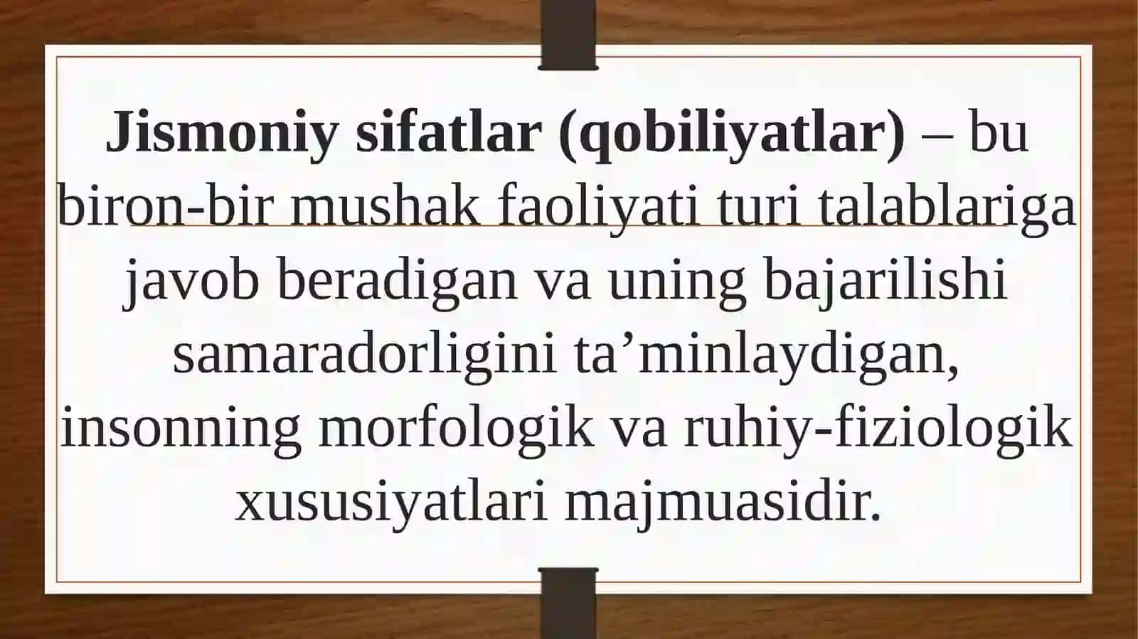 CHAQQONLIKNI TARBIYALASH METODIKASI 2
