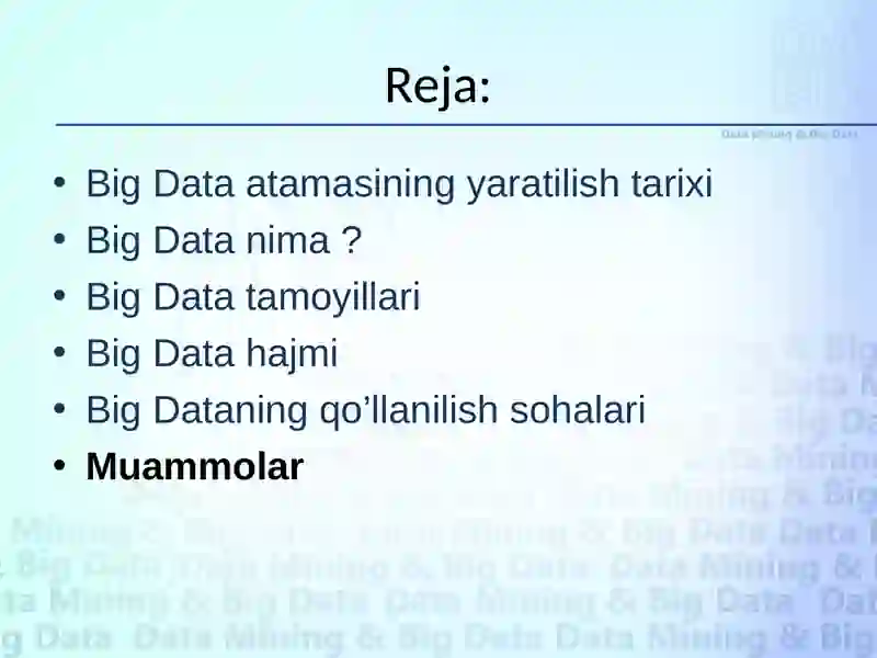 Big Data 2